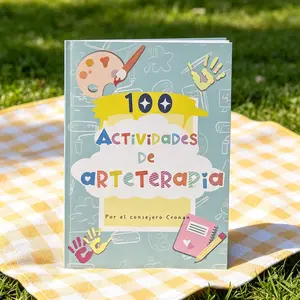 100 Art Therapy Activities Book: Creative Art Therapy Exercises for Self-Expression, Stress Relief, Emotional Healing & Mindfulness, for Adults and Teens