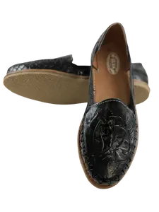 Women's Slip On Lucia Printed Rose Huarache Footwear Shoe