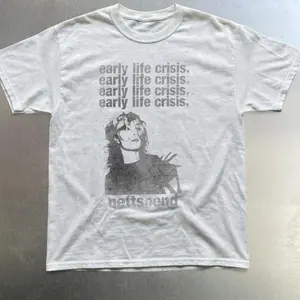nettspend early life crisis graphic tee 100% heavy cotton