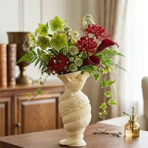 Dragon Wrapped Vase - 3D Printed Sculptural Vase
