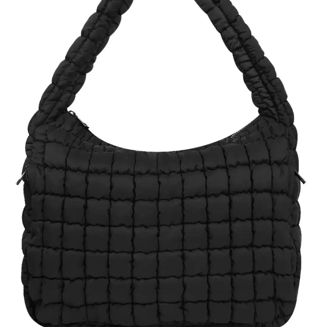 Women's High-Capacity Quilted Puffer Tote, Fashion Shoulder Quilted Purse Bag, Quilted Purse Bags