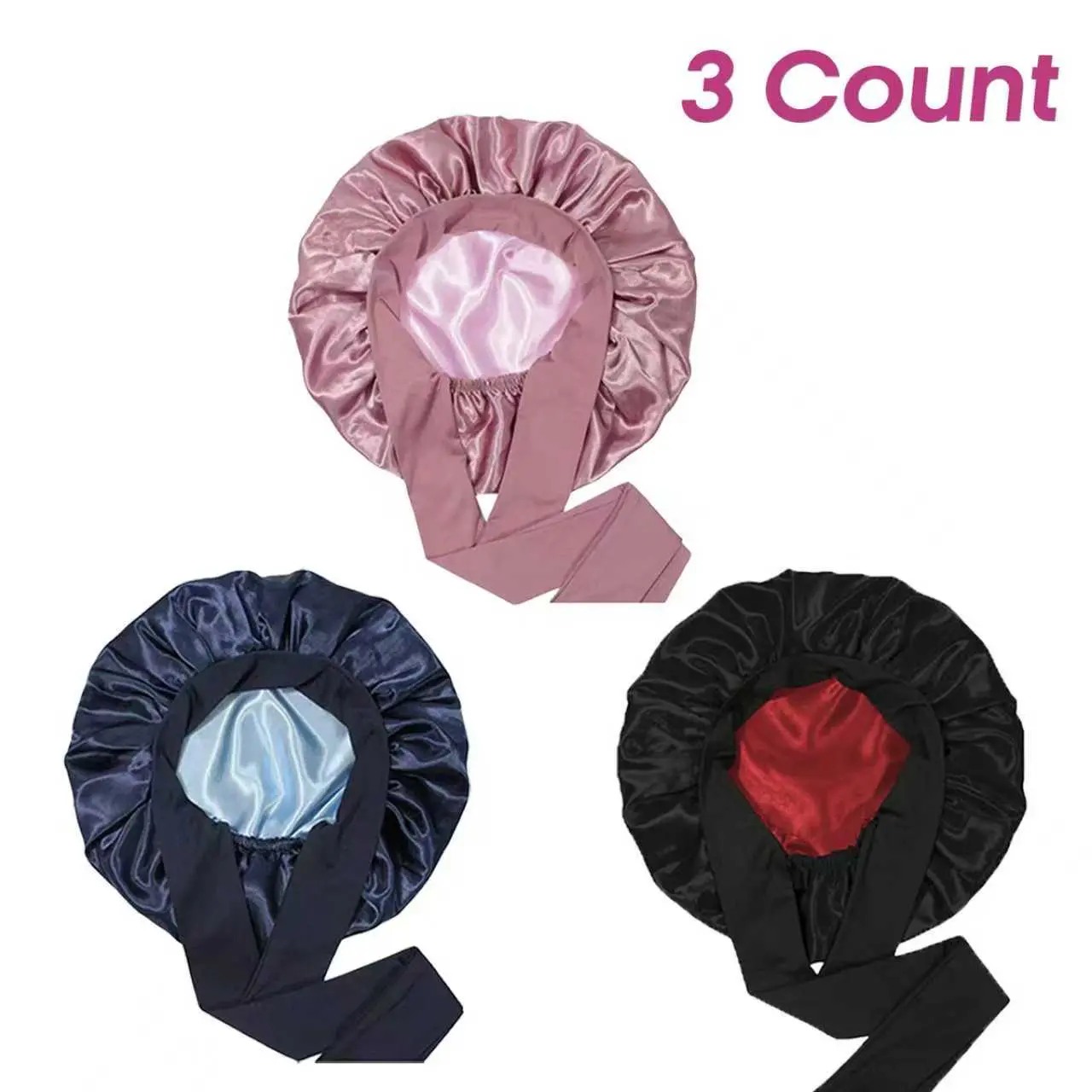 3PC(1PC Black+1PC Rose Gold+1PC Navy Blue)