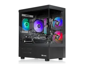 Thermaltake Gaming Desktop PC V17B-B650-560-LCS AMD Ryzen 5 7600X 32GB DDR5 1TB NVMe SSD GeForce RTX 5060 Windows 11 Home