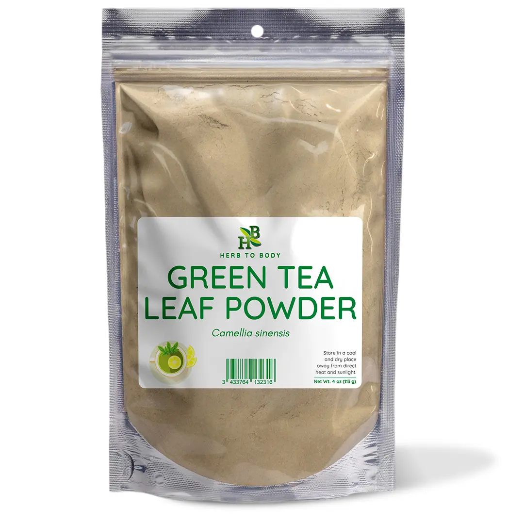 Green Tea Leaf Powder - 4 oz (113 g) | Camellia Sinensis | Wildcrafted | Beverage | Herb To Body