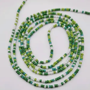 Lime A Rita Waist Beads - Vibrant Statement Piece for Elegant Outfits, Easy to Wear & Adjust, Perfect for Any Style