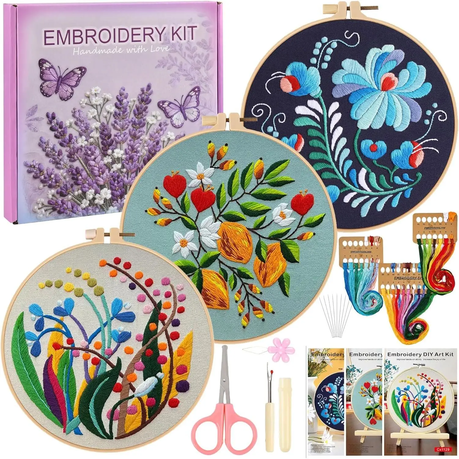 Embroidery Kit-J