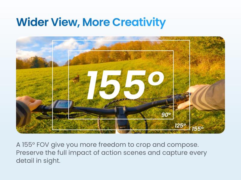 Xtra Edge Action Camera, 1/1.3" Sensor & 4K Cinematic Video, Hyper Stabilization, Waterproof Camera to 52 Ft, 3-Hour Battery, Universal Quick Mount, Vlogging Camera for Adventure Photography Xtra Edge Action Camera, 1/1.3" Sensor & 4K Cinematic Video, Hyper Stabilization, Waterproof Camera to 52 Ft, 3-Hour Battery, Universal Quick Mount, Vlogging Camera for Adventure Photography