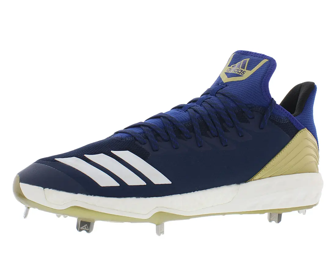 Adidas Icon 4 Men's Baseball Cleats, Sporty Lace-up High-Traction Athletic Shoes for Practice and Game Day