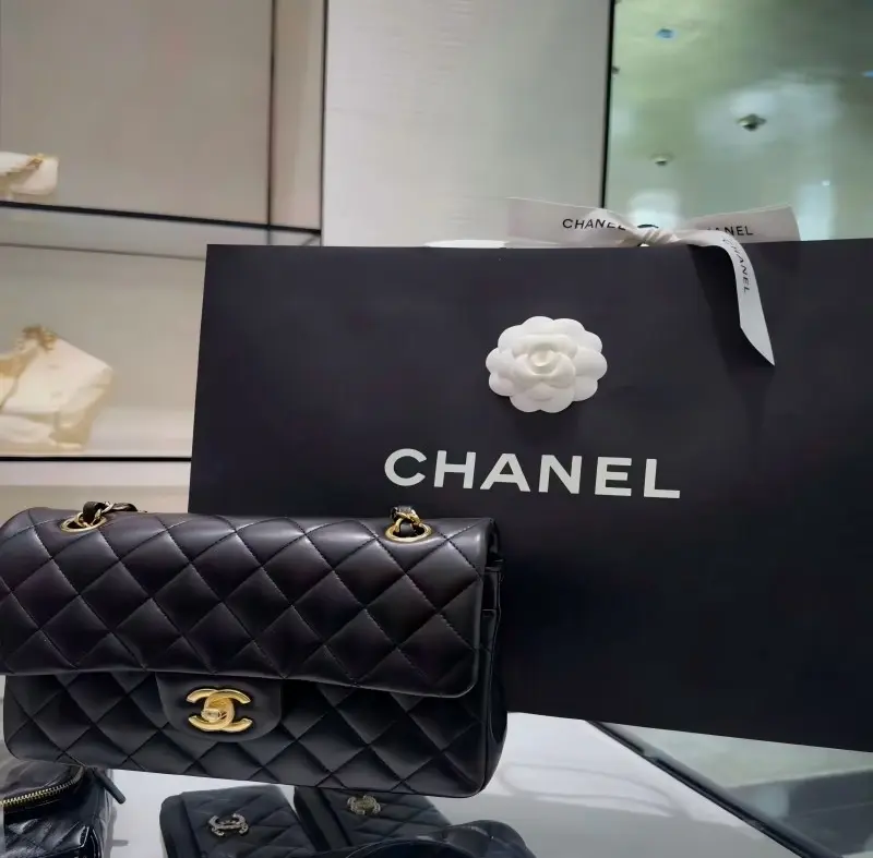 ‮ LENAHC  ‬Classic Diamond Quilt Flap Shoulder Bag Soft Smooth Leather Chain Crossbody Handbag For Daily Outfit