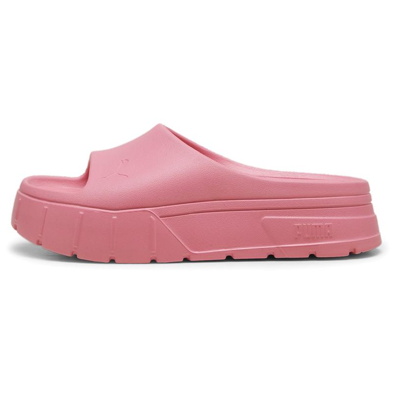 PUMA Womens Mayze Stack Injex Platform Slide Casual Sandals Casual - Pink