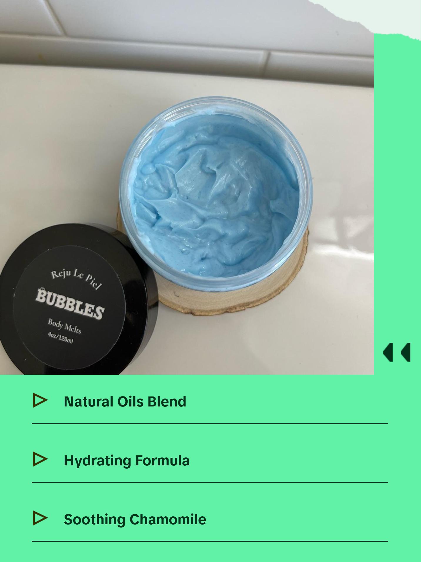 Bubbles Body Melts Body Butter - Comfortable Body Care Smooth Grapefruit Chamomile Moisturizer