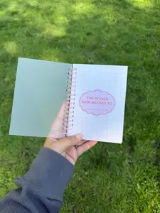 Reusable Sticker Book | Mini Sticker Collecting Album | Pocket Sticker Storage