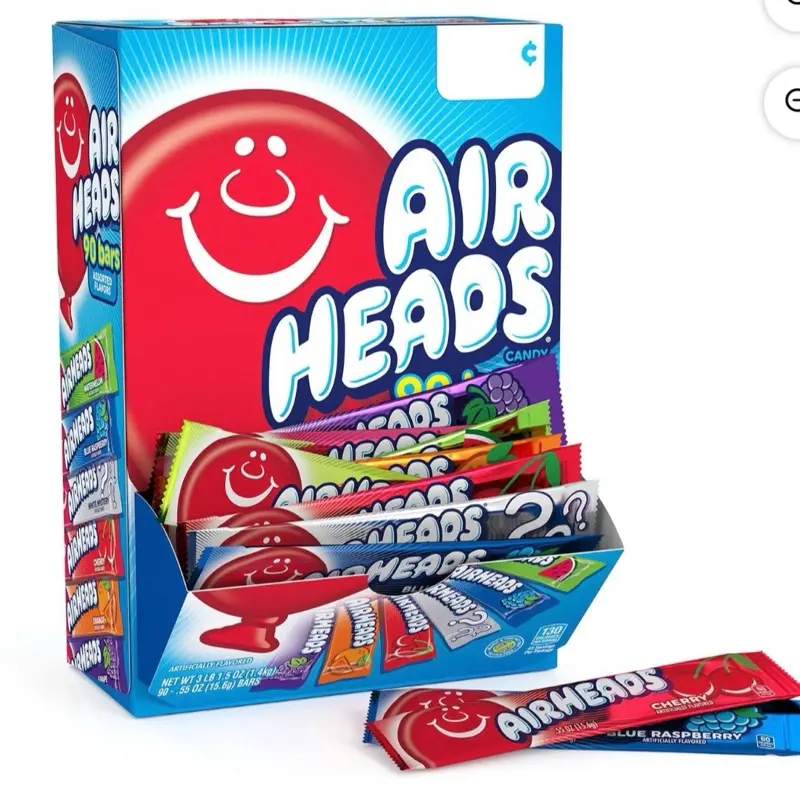 AirHeads Variety Pack - 0.55 oz Individual Pieces, 90-Count Bulk Pack AirHeads Variety Pack - 0.55 oz Individual Pieces, 90-Count Bulk Pack