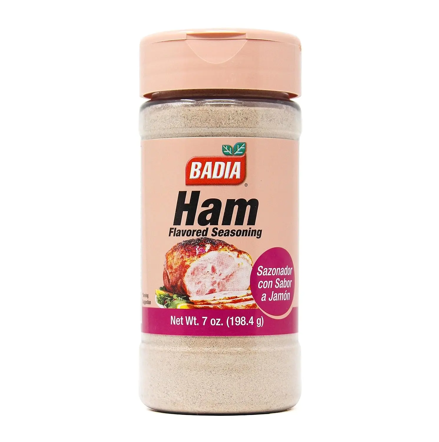 Badia Ham Seasoning Spice Powder, 7 oz - Monosodium Glutamate-Free Smoked Salty & Savory Natural Flavor Seasoning, Great for Cooking Beans, Rice