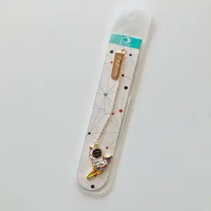 🚀 Cute Astronaut Bookmark – Space-Themed Chain Bookmark