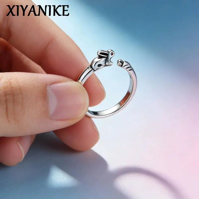 Fun Creative Rabbit Carrot Adjustable Finger Rings For Women Girl Fashion New Jewelry Gift Party  кольцо