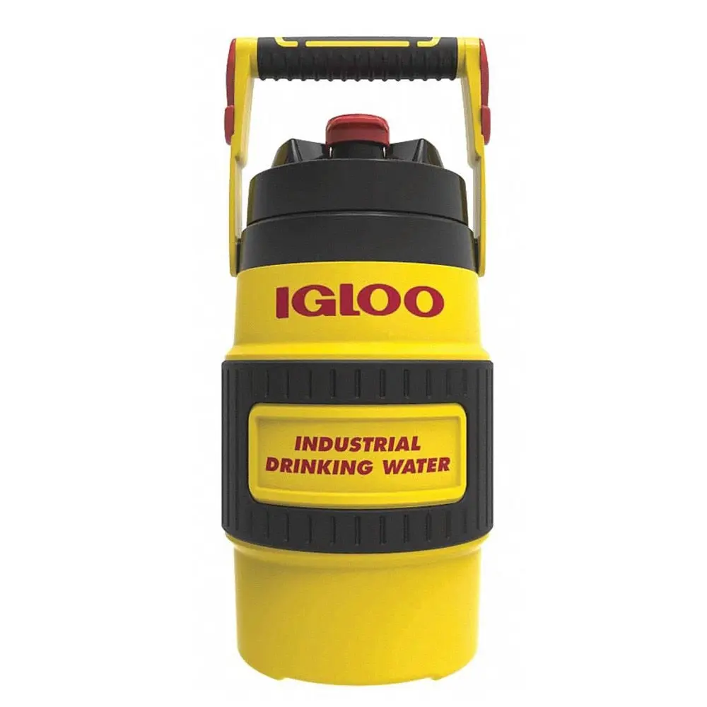 Igloo 31008 Beverage Cooler, Yellow Body, 80 oz. Cap. Igloo 31008 Beverage Cooler, Yellow Body, 80 oz. Cap.