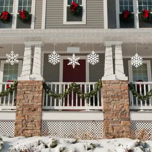 Hanging Snowflakes, Christmas Decorating, Snowflake Decor