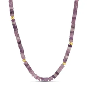 Lepidolite Layer Necklace