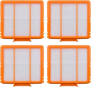 Replacement Filters Compatible with All Shark AI AV2501S AV2501AE AV2502AE RV2520AOUS AV2510AOUS AV2511AE RV2610WA RV2610WD Robot Vacuums with Self-Empty Base, 4-Pack.