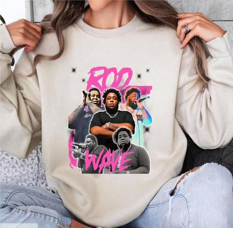 Pink Rod Wave Graphic Tee, Rod Wave Shirt - Gift For Women and Man Unisex Sweatshirt, Hoodie