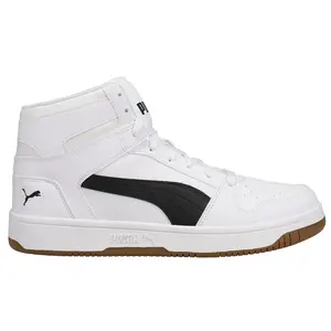 PUMA Mens Rebound Layup Lace Up Sneakers Shoes Casual - White
