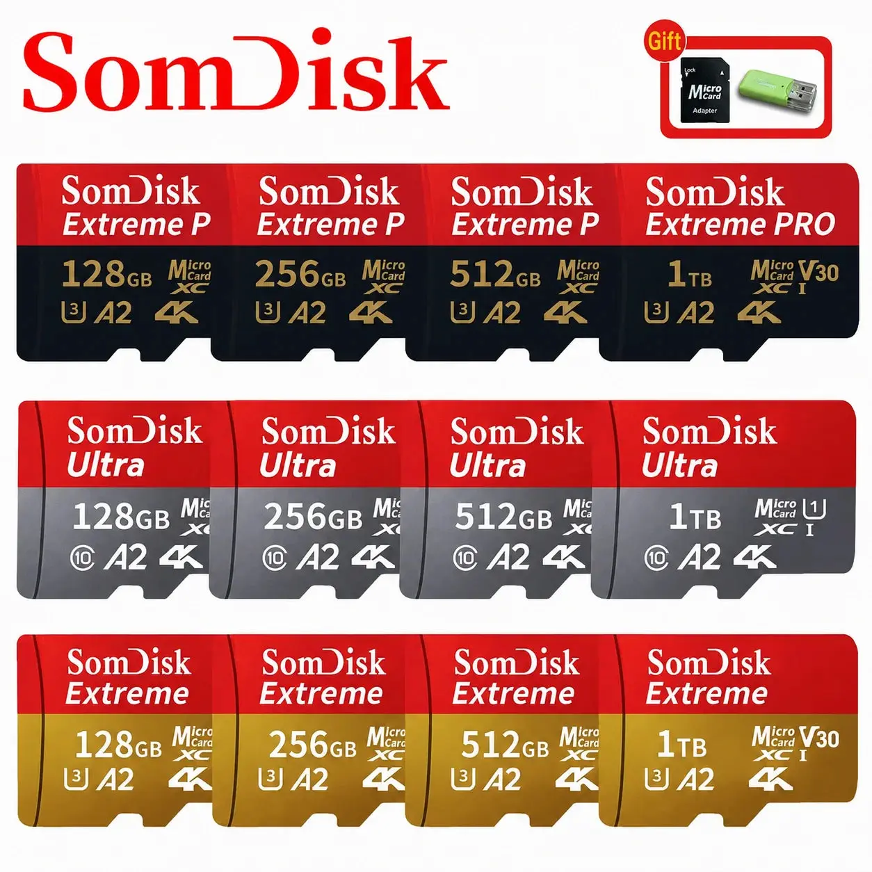 DUTRIEUX High-Speed SD Card – U3 V30 A2 | 128GB to 2TB | Camera, Drone & Dash Cam