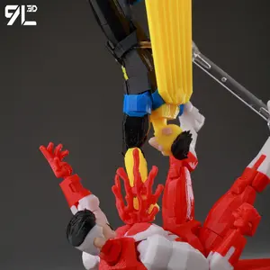 9L3D Printed Invincible Boy Invincible Mark OmniMan Great War Titan13 T13 Dummy13 Multi-Jointed Movable Anime Action Figure Toys