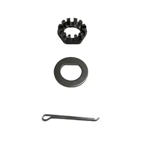 Spindle 1"-14 UNS Threaded Nut, Washer & Cotter Pin Kit for 3.5k - 10" Drum