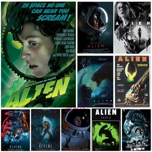 C-Classic Film Space H-Horror  Poster Bedroom Home Decor Art Poster Perfect Gift for Family and Friends