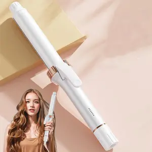 30MM large curling iron is suitable for creating loose curls on long hair. With 6 temperature adjustments, it can perfectly create large waves and salon level curls in three minutes. It is suitable for Christmas, autumn, gifts, winter gifts, and more