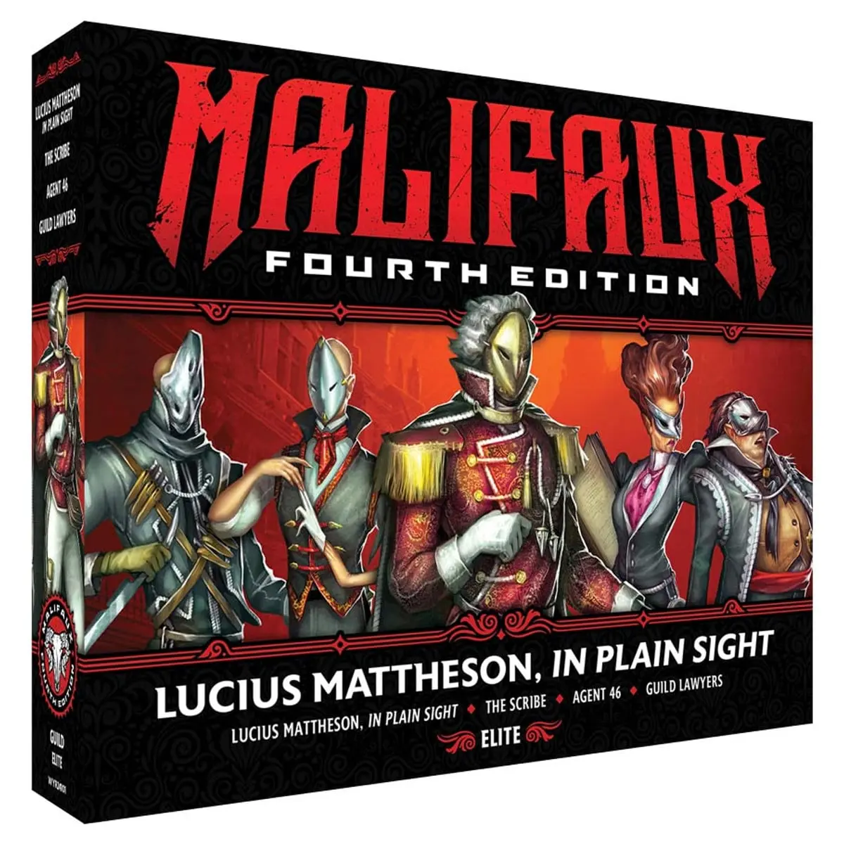 Wyrd Miniatures WYR24101 Malifaux 4th Edition - Lucius Mattheson, In Plain Sight Miniatures