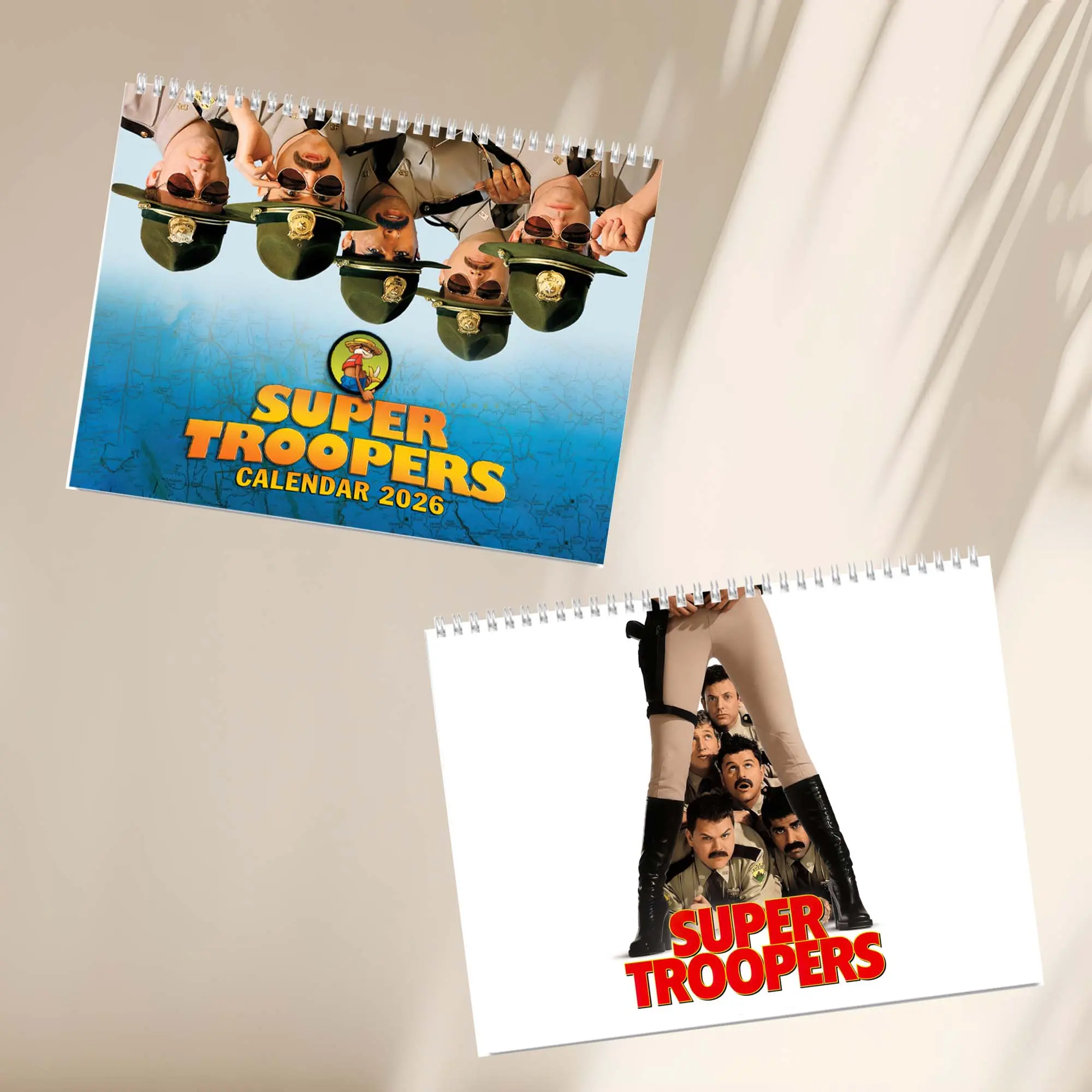 Super Troopers Vintage Movie 2027 Wall Calendar Best Moments Movie Calendar 2027, Thorny Trooper Rodney Rabbit Funny Memes Calendar, Planner, Home Decorating