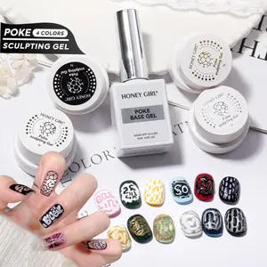 New Nail Art Stamp Set, High Saturation Stamper Gel with Base Coat & Dual-Head Tool, Creative DIY Design Kit, Perfect Salon Gift