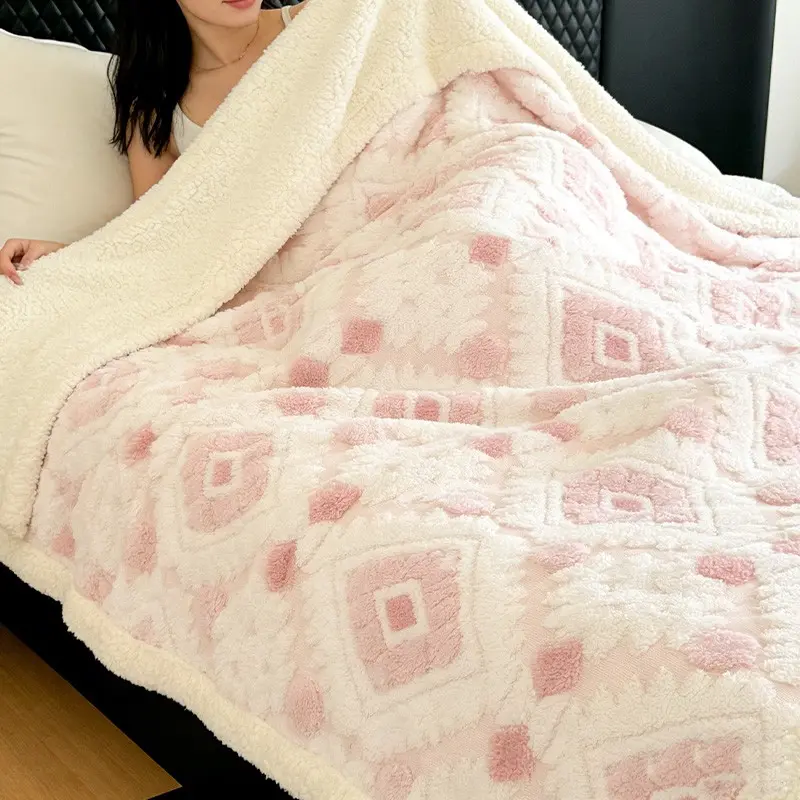 Creamy Soft Plush Blanket, Ultra-Soft Fluffy Cozy Wrap, Silk Smooth Skin-Friendly, All Seasons Use, Sofa Bed Office Nap, Pet Friendly, Throw Blanket, Soft Blankets