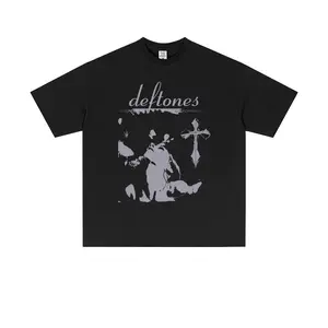 Rock Band Deftones Saturday Night Wrist T Shirt Men Women Alternative Heavy Metal Streetwear Male Fashion Oversized T-shirt Tops