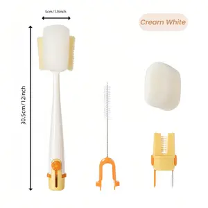 5-In-1 Bottle Cleaning Brush Cleaner Multifunctional for Cup Lid Cleaning & Home Kitchen Tasks, Efficient Cleaning Tool for Daily Use, Bottle Washer