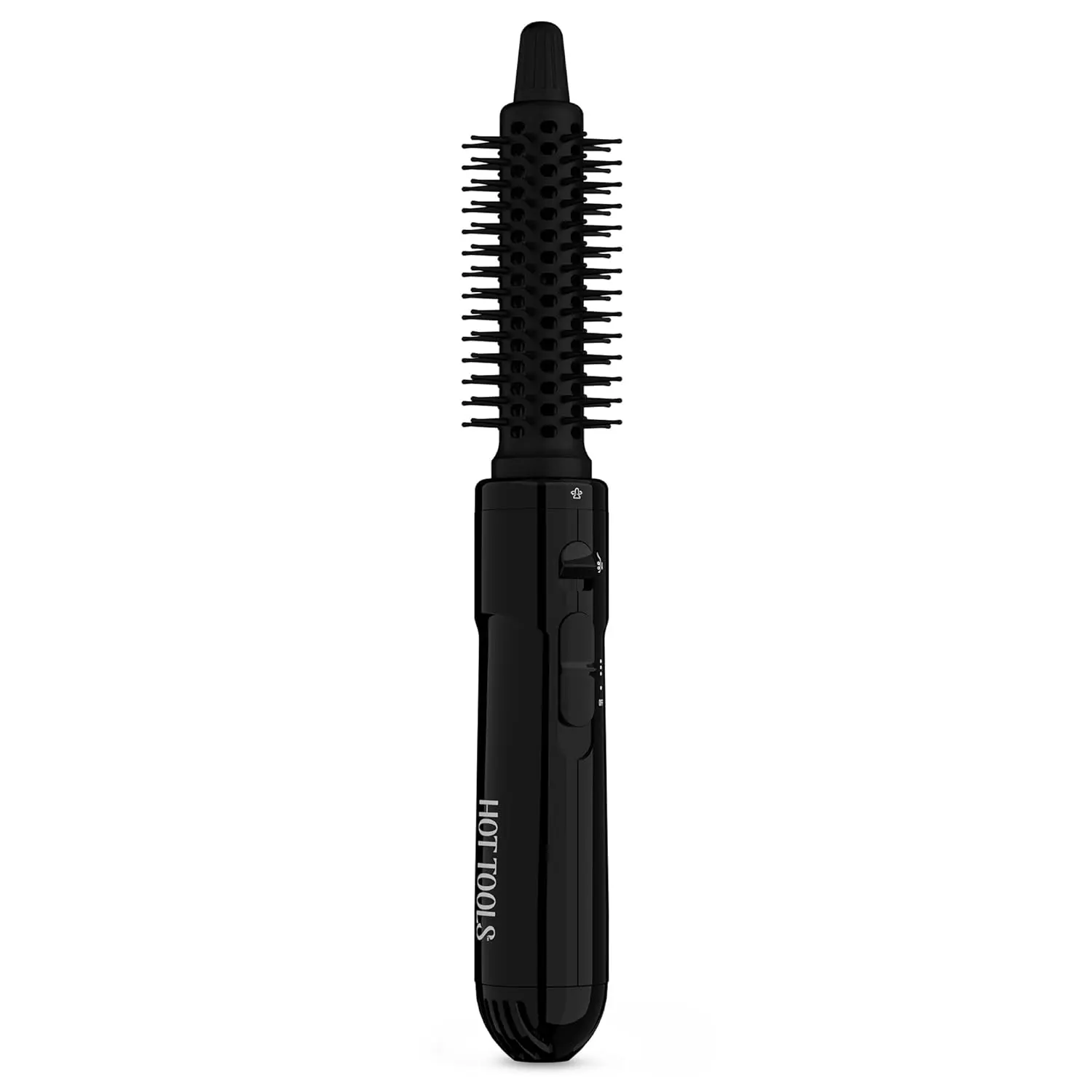 Hot Tools Pro Artist 1” Hot Air Styling Brush with Swivel Cord - Curly Hair, Easy Curls, Full Curls, All Hair Types, Touch-Ups (Black), Hair Styling