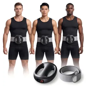 YXD18 mini muscle training fascia ring, 2026 new modelwith 12 mode changes, upgraded adjustable straps, fitswaist up to 55 inches, suitable for relaxing waist and backmuscle training.