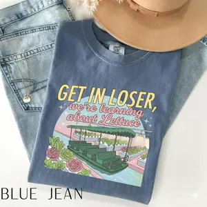 Comfort Colors Get in Loser Magical Journey Shirt, Playful Future Land Graphic Tee, Aesthetic Retro Theme Park Trip Tshirt, Trendy Oversized Family Vacation Design, Premium Garment Dyed Adventure Gift, Vintage