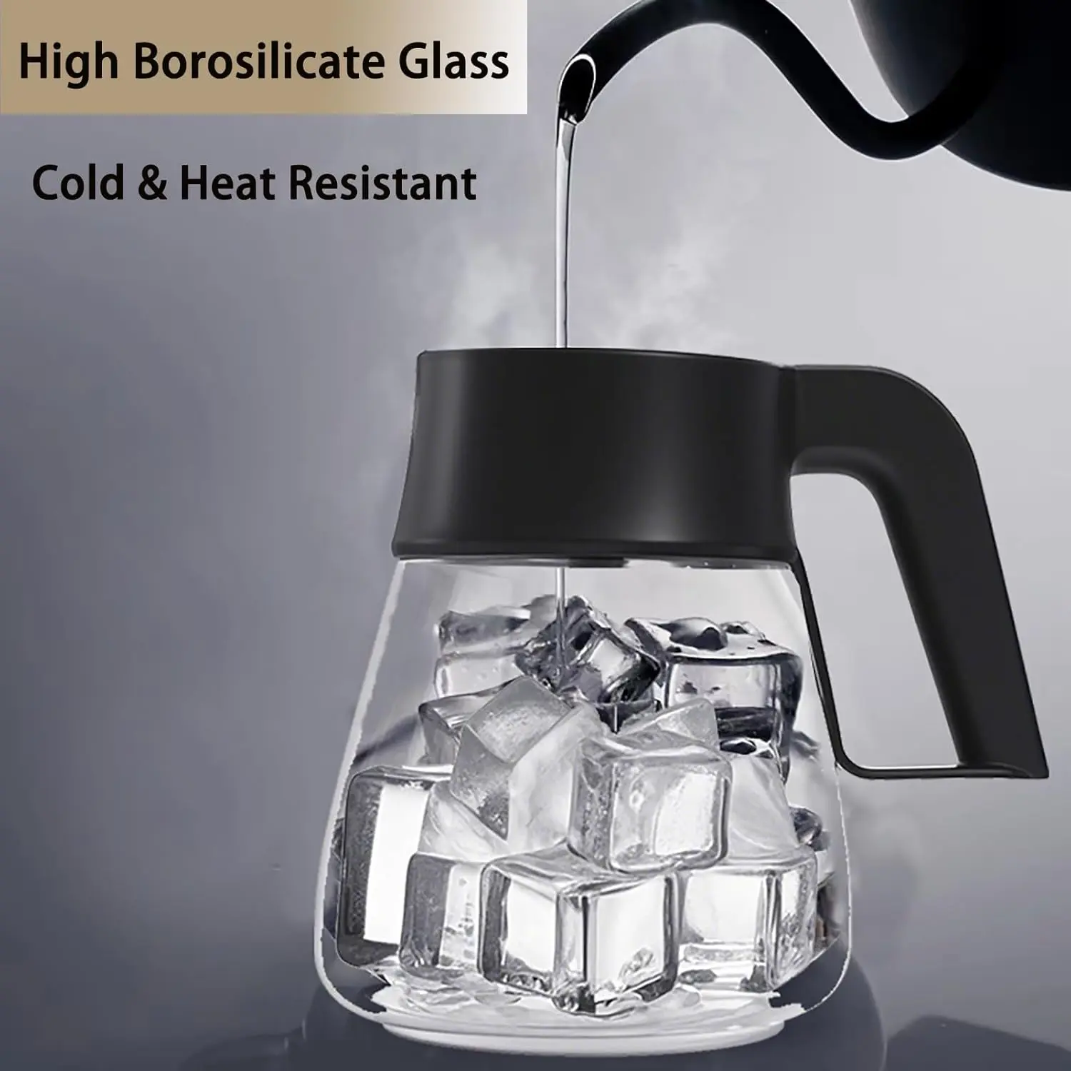10-Cup Coffee Pot Replacement for Ninja Coffee Maker CM400 CM401 CF090  CF091 CM300 CP300 CP301 Glass Carafe Replacement with Brew-Through Lid  Sturdy Handle - TikTok Shop