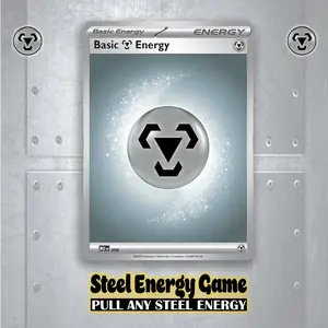 Kid Motors STEEL ENERGY Pokemon Card