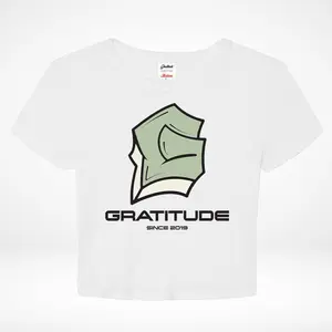 Gratitude Logo Baby Tee (Women's)