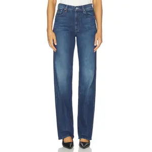 MOTHER The Rambler Zip Heel Jeans in Unplugged