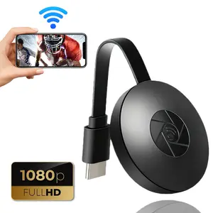 Wireless HDMI Display Adapter, Screen Mirroring Adapter for iOS/Android/Mac/Windows Devices to Connect TVs/Projectors/Monitors, WiFi Connection