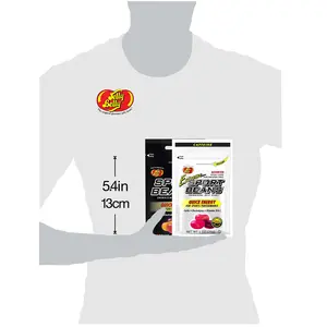 Jelly Belly Sport Beans Energy Chews - Assorted Flavors, Extreme Assorted With Caffeine - 12-Pack