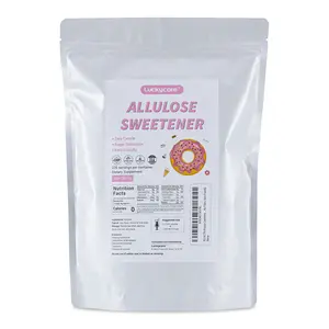 Luckycare Allulose Sweetener - Natural Zero Calorie Sugar Substitute - Powdered Sweetener for Baking and Cooking - 2lbs (907g) - 226 Servings - Flavor