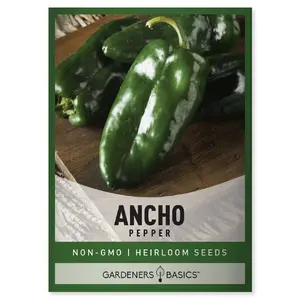 Ancho Poblano Pepper Seeds