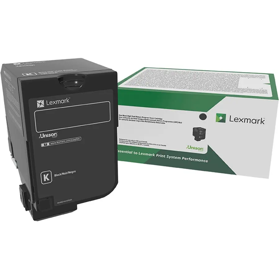 Lexmark 74C0SKG 7000 Page-Yield Black Original Toner Cartridge