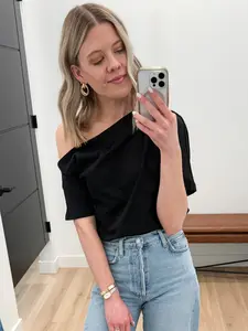 No Obligation One Shoulder Top